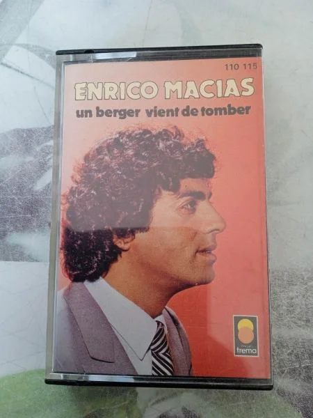 Cassette audio " enrico macias " - CD, DVD & Vinyles - Saint-Satur (18300)