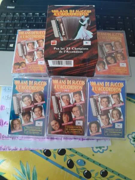 Cassette audio " accordéon " - CD, DVD & Vinyles - Saint-Satur (18300)