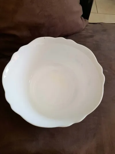 Arcopal -Saladier de Service en Verre d' Opaline - photo 2