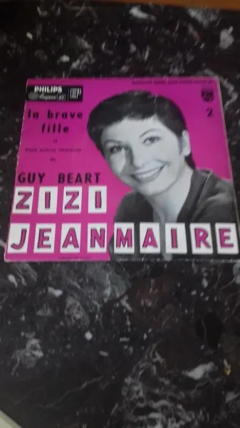45 t guy beart ,zizi jeanmaire "la brave fille" - photo 2