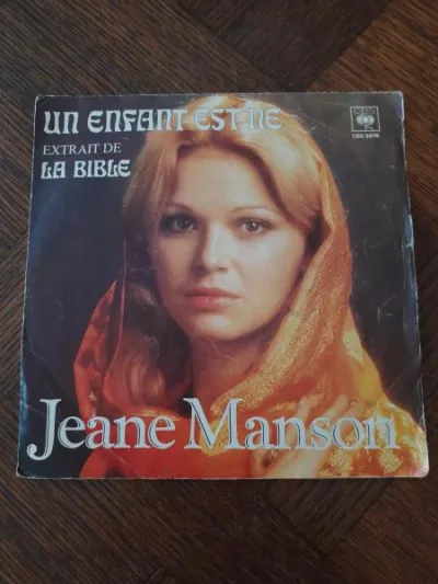 45t "jeanne manson" - CD, DVD & Vinyles - Saint-Satur (18300)