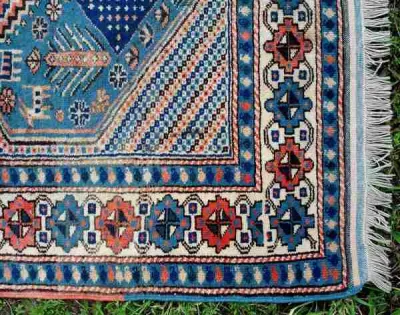 Tapis chirvan en laine travail artisanal très fin - photo 2