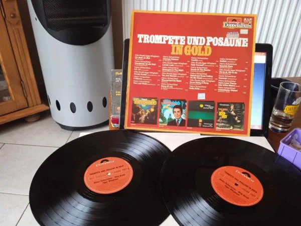 33t " trompete und posaume in gold " - CD, DVD & Vinyles - Saint-Satur (18300)