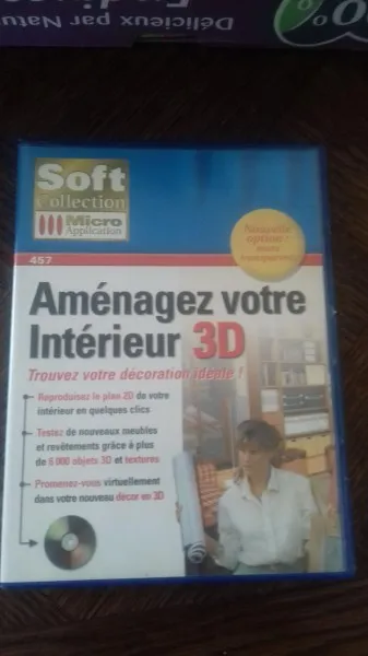 Cd rom pc aménagez votre interieur 3d - Consoles & Jeux - Saint-Satur (18300)