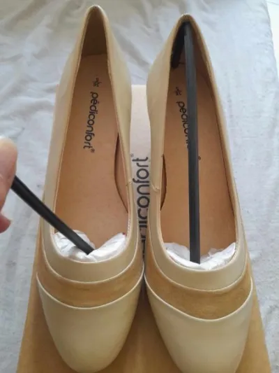 Paire d' escarpin femme 38 beige - photo 4