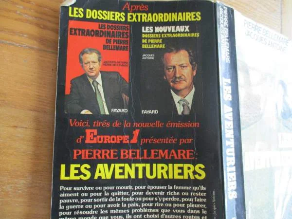 Pierre bellemare-jacques antoine : les aventuriers - Livres - Sathonay-Village (69580)