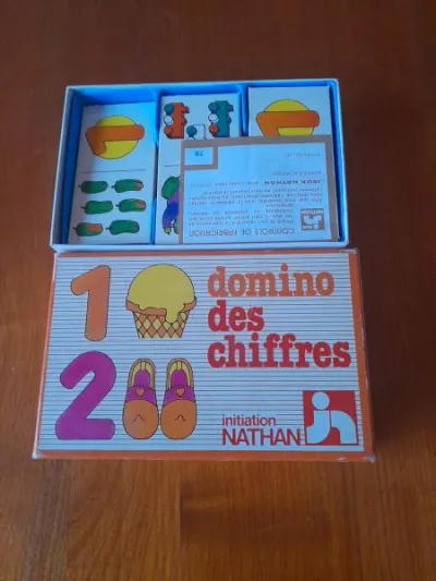 Jeu de société domino des chiffres - nathan - photo 3