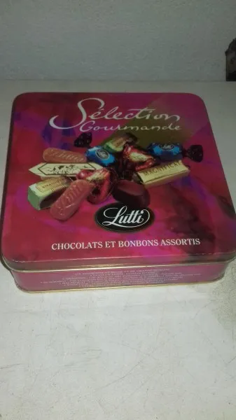 Boite métal lutti "selection gourmande " - Collection - Saint-Satur (18300)