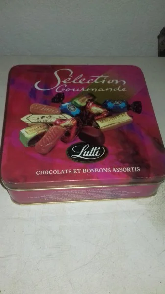 Boite métal lutti "selection gourmande " - Collection - Saint-Satur (18300)