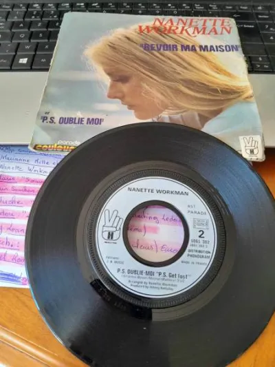 45t " nanette workman " - CD, DVD & Vinyles - Saint-Satur (18300)