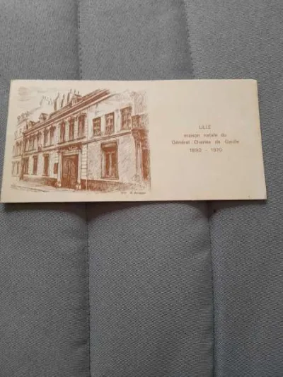 Collection timbres oblitérés-lille maison de gaull - photo 2