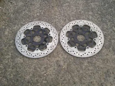 Disques avant kawasaki zzr 1200 2008 - photo 4