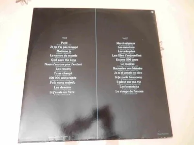 Double disque vinyle 33 tours michel sardou - photo 2