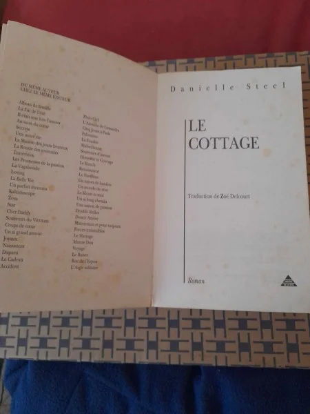 Le cottage - danielle steel - Livres - Saint-Satur (18300)