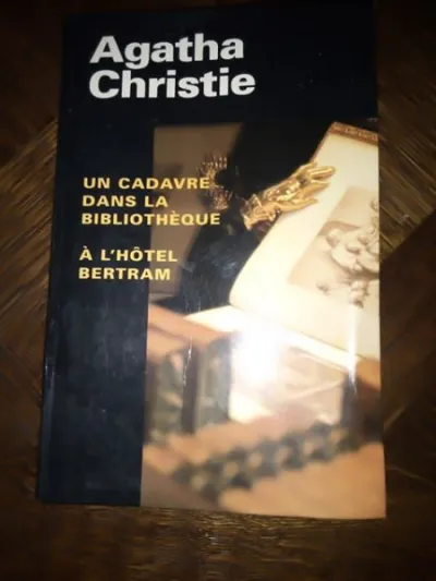 Livre agatha cristie "un cadavre dans la bibliothe - photo 2