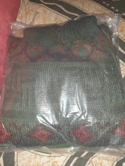 Pull adolescent / homme en laine 80/84 (xs) - photo 2