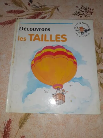 Livre découvrons les tailles - Livres - Saint-Satur (18300)