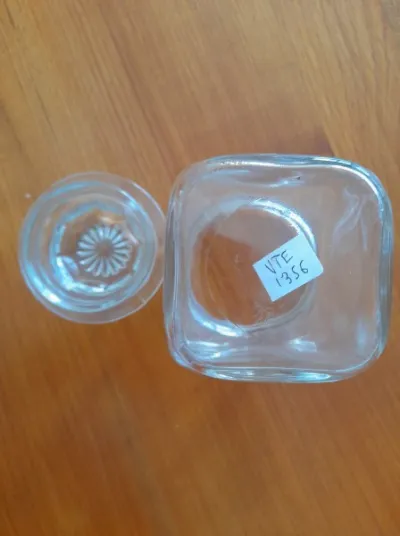 Pot de rangement en verre sucre , sel .. - Collection - Saint-Satur (18300)