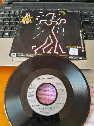 45t " david bowie " - photo 2