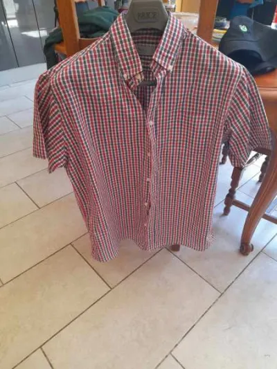 Chemise manche courte homme - tex taille l - photo 3