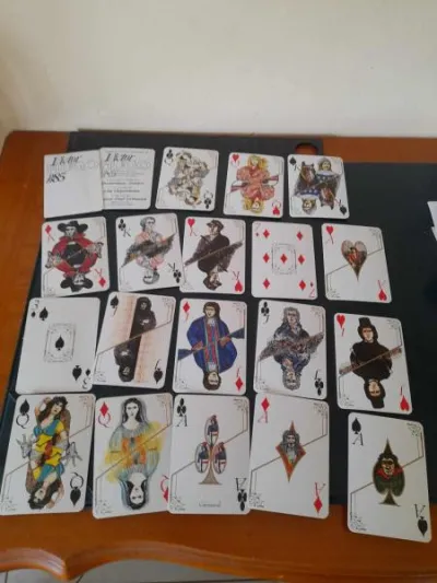 Cartes de jeu victor hugo grimaud poker - 54 carte - photo 2