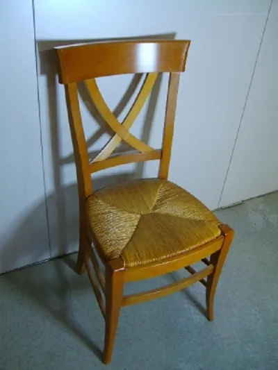 Chaise hêtre croisillon - photo 2