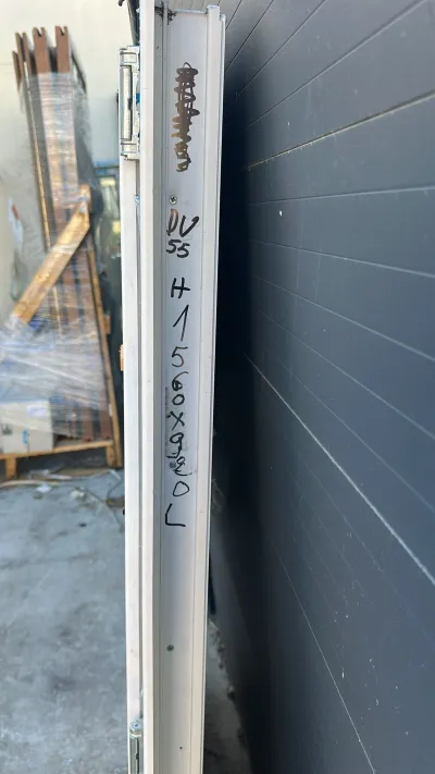 Porte fenêtre pvc blanc un vantail - photo 2