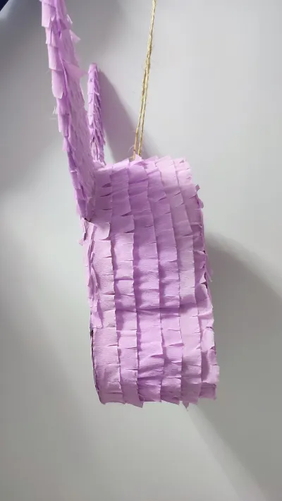Pinata Lapin Pâques Fait Main Neuf [H47xP10xL30CM] - photo 3