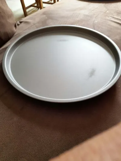 Plat , Plaque à Pizza Rond en Métal - Plat à tarte - photo 3