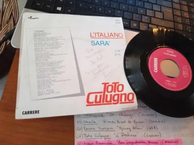 45t " toto culugno " - photo 2