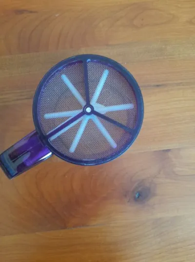 Tamis à farine en poudre portable, tasse à mailles - photo 3