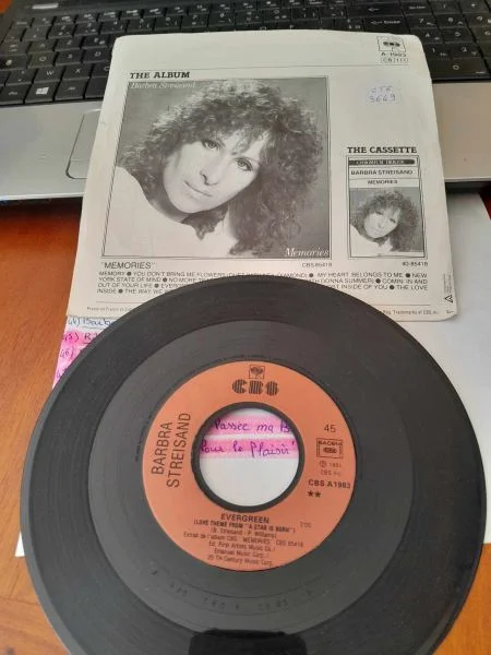 45t " barbra stréisand " - CD, DVD & Vinyles - Saint-Satur (18300)