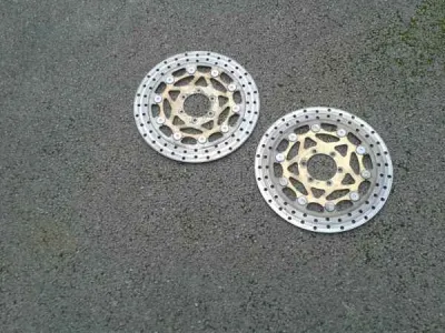 Disques de freins avant yamaha 750 fz 1991 - photo 2