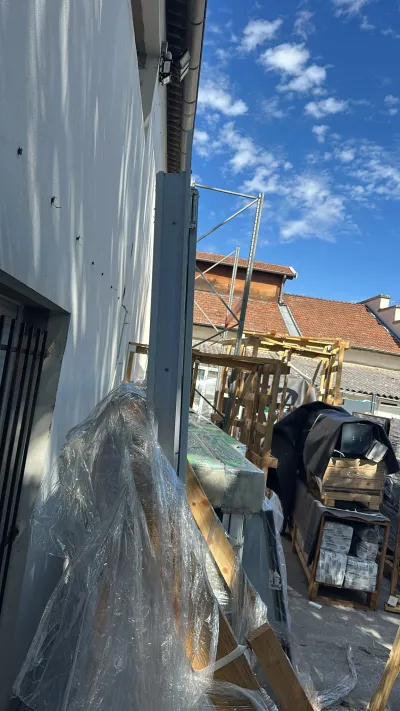 Porte fenêtre pvc 2 vantaux avec soubassement - photo 2