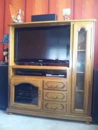 Meuble tv avec porte rust - Portes & Fenêtres - Le Transloy (62450)