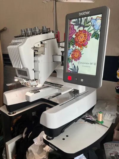 Machine à broder Mono-Tête BROTHER PR680W - photo 3