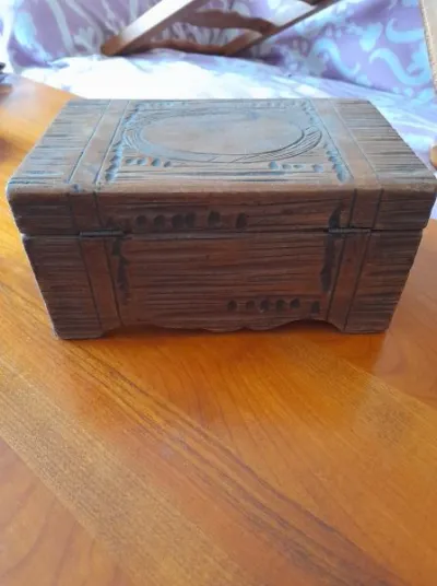 Boite à bijoux en bois - photo 2