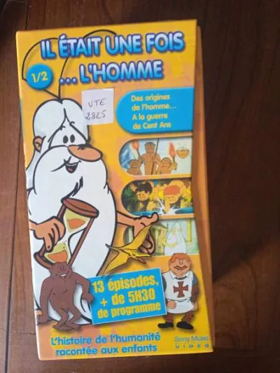 Vhs "il était une fois l'homme" - CD, DVD & Vinyles - Saint-Satur (18300)