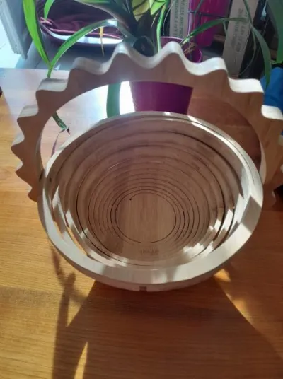 Corbeille à fruit accordéon forme soleil - photo 2