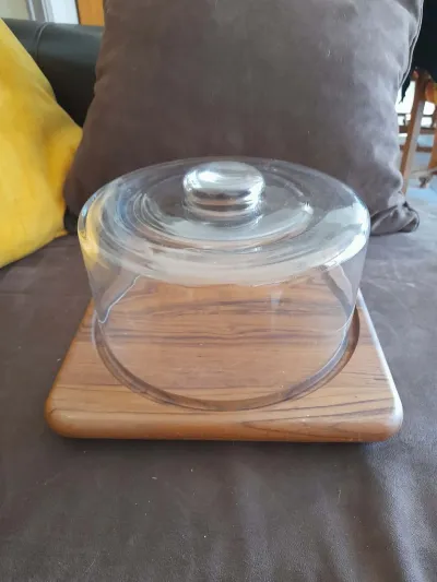 Cloche à fromage Transparente en verre - Arts de la Table