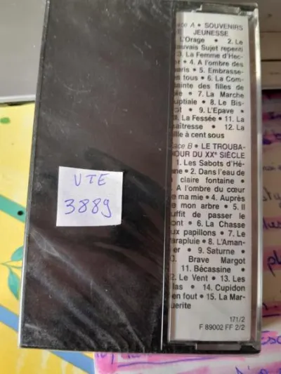 Cassette audio " brassens " - CD, DVD & Vinyles - Saint-Satur (18300)