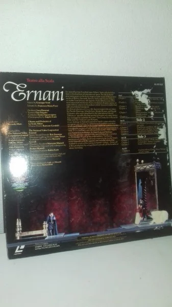 Lazer disque" theatro alla scala" - CD, DVD & Vinyles - Saint-Satur (18300)