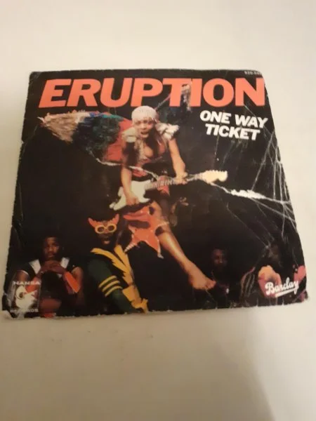 45 t "eruption " - CD, DVD & Vinyles - Saint-Satur (18300)