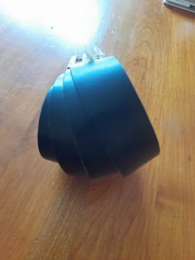 Ceinture en cuir vachette femme - photo 3