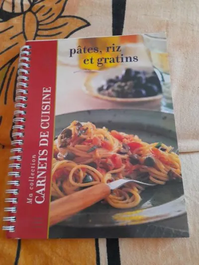 Ma collection carnets de cuisine- pates , riz - Livres - Saint-Satur (18300)