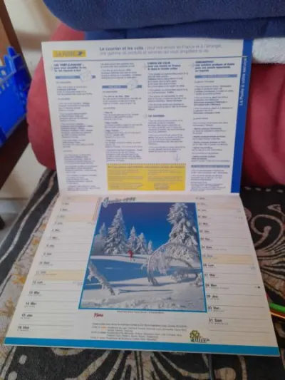 Almanach du facteur 1998 - la poste - photo 3