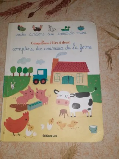 Comptines des animaux de la ferme - Livres - Saint-Satur (18300)