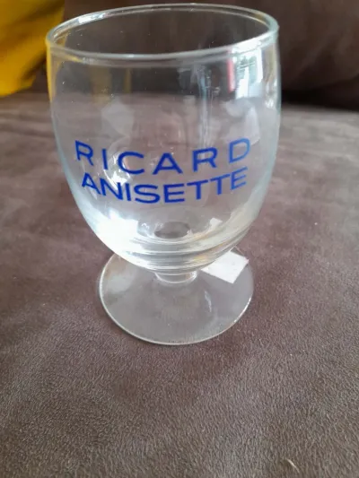 Verre à Pied Publicitaire Transparent Ricard - Arts de la Table - Saint-Satur (18300)