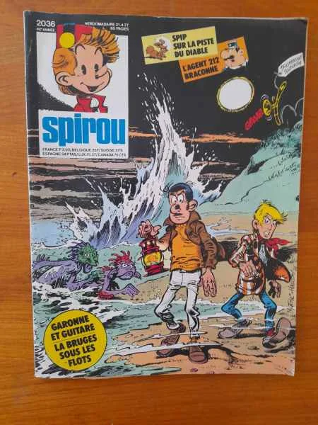 Spirou hebdomadaire n° 2036 - 40 e année - Livres - Saint-Satur (18300)