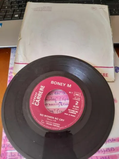 45t " boney m " - photo 2